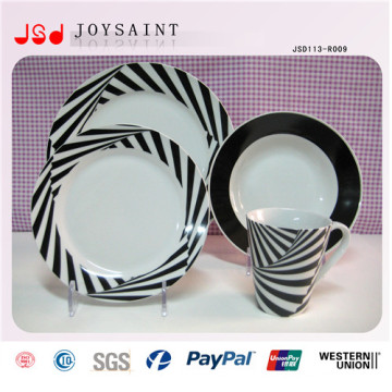 18PCS Custom Handpainted Promotional Stoneware Dinner Set